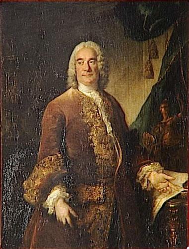 Louis Tocque Portrait of Charles Francois Paul Le Normant de Tournehem